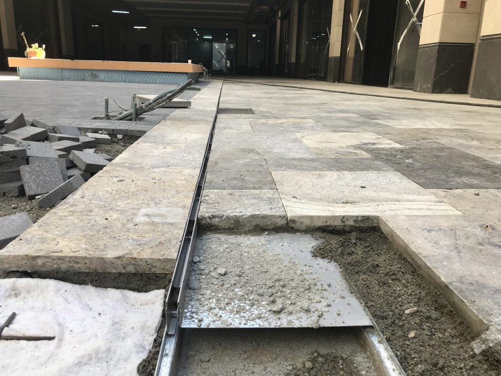 MEBER Fuga Uygulama Detayı Polimer Kanallı